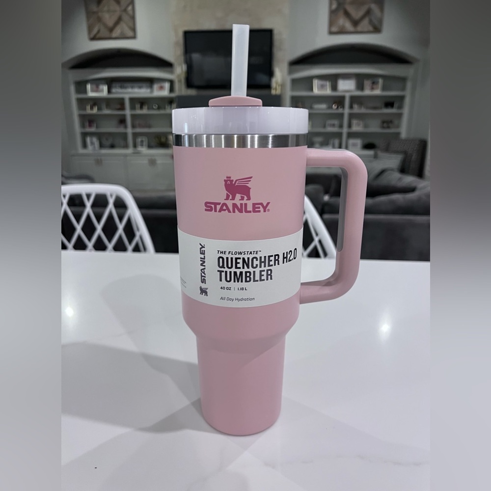 Stanley Quencher H2.0 Flowstate Tumbler- Pink Dusk